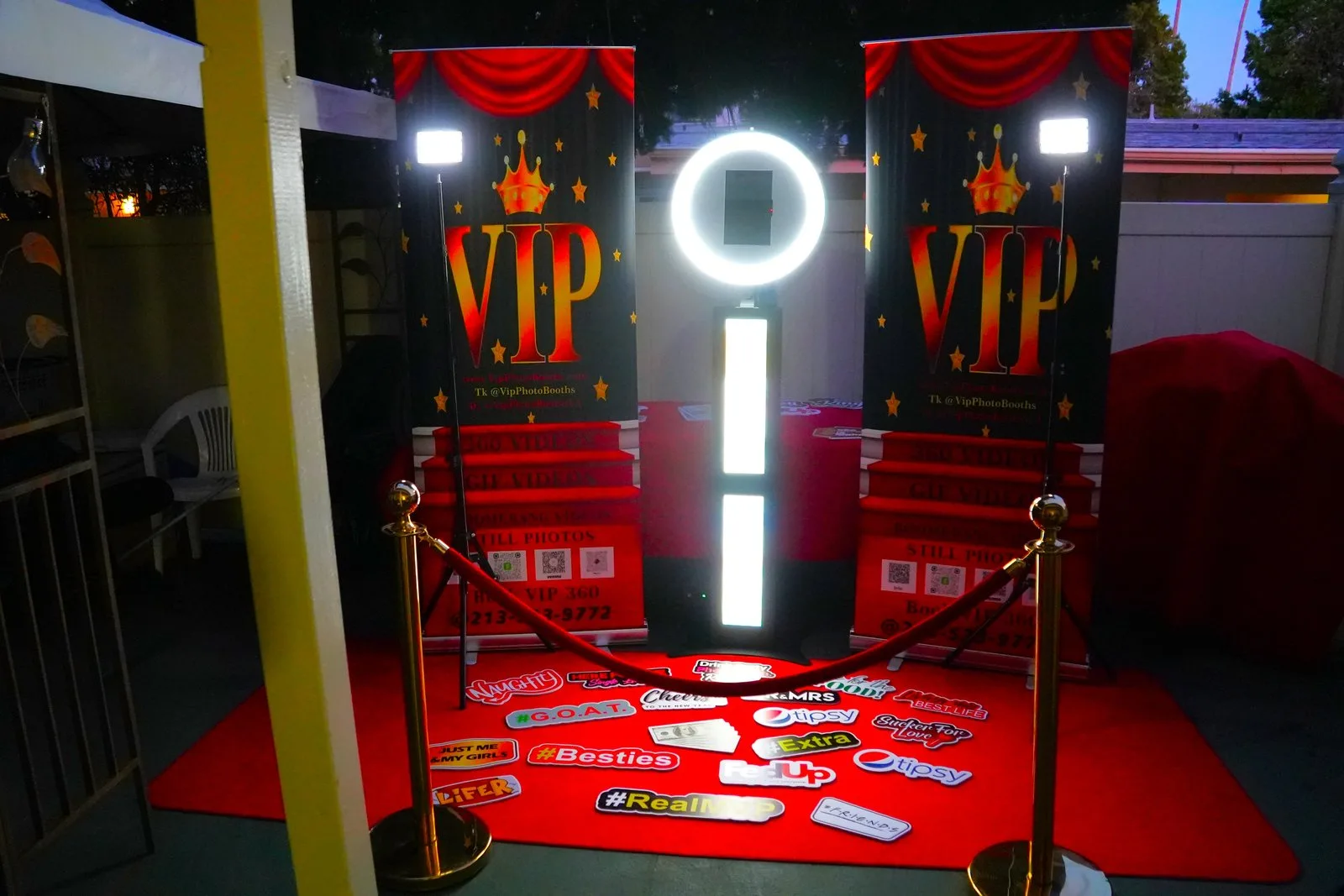 360 video booth rental for halloween party los angeles