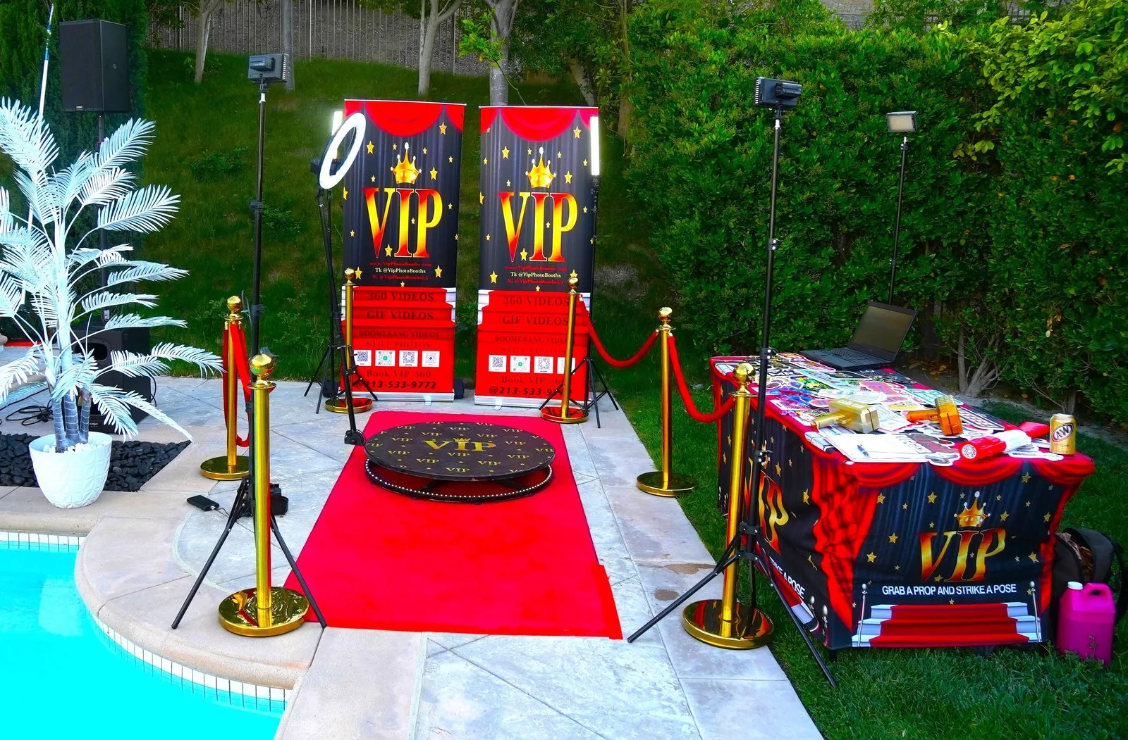 quinceanera photo booth van nuys ca