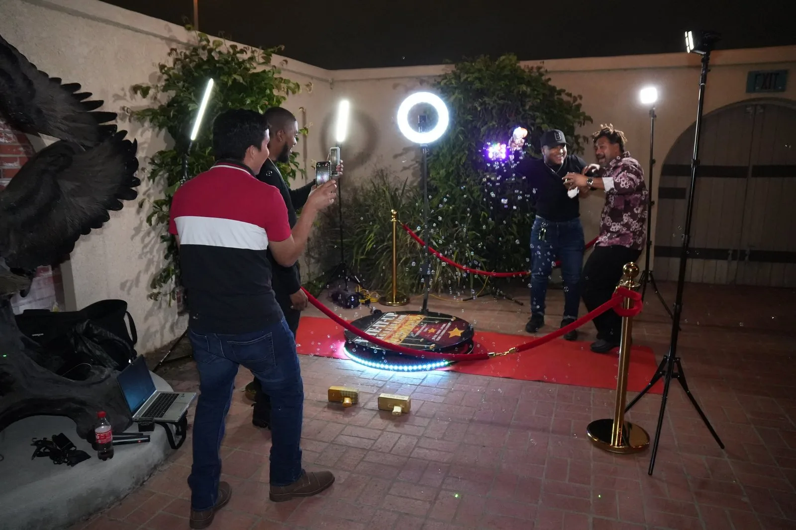 360 video booth rental for halloween party los angeles