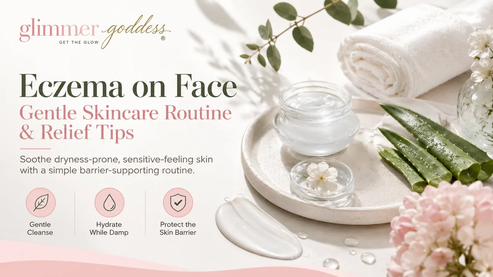 Eczema on Face: Gentle Skincare Routine & Relief Tips