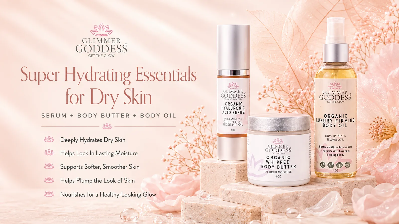 organic body care for dry skin