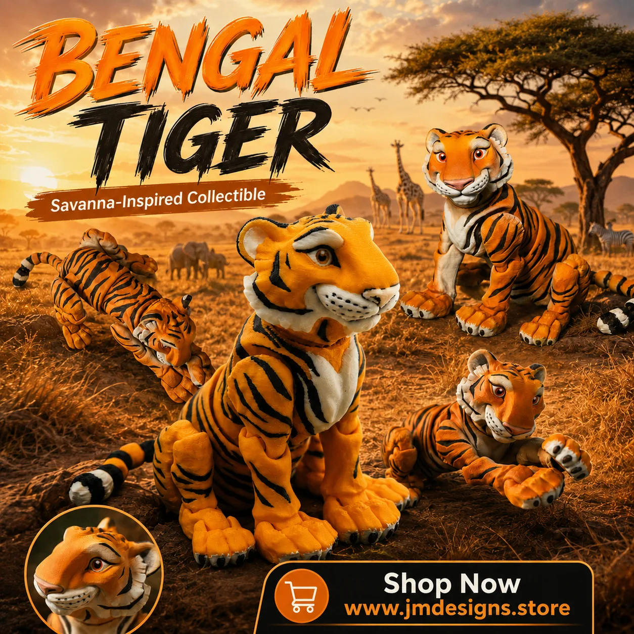 articulating posable animal figures