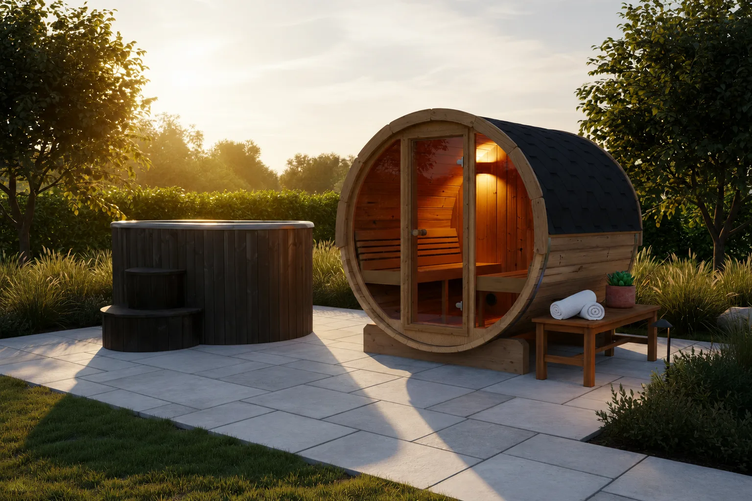 sauna and cold plunge store