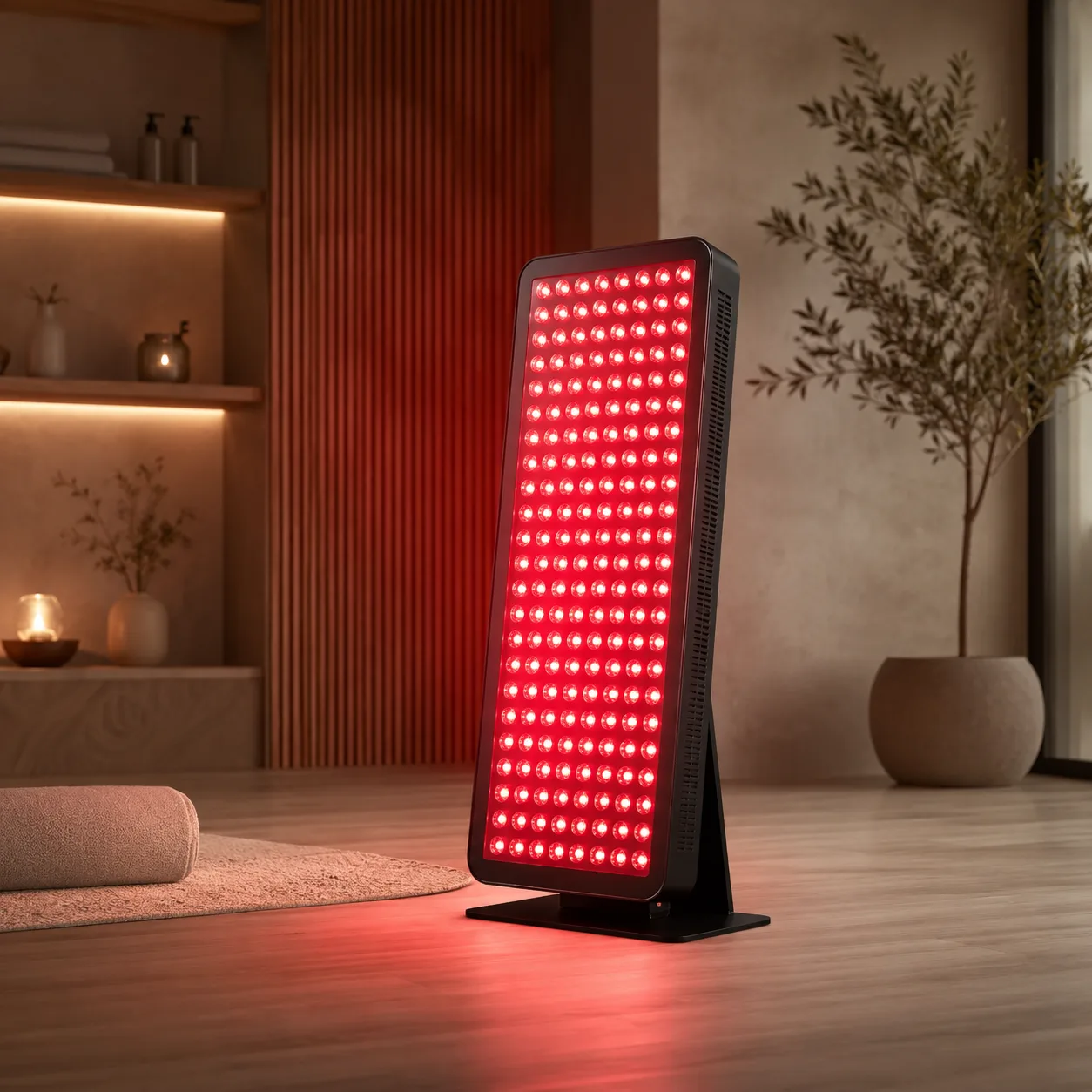 Red light therapy panel