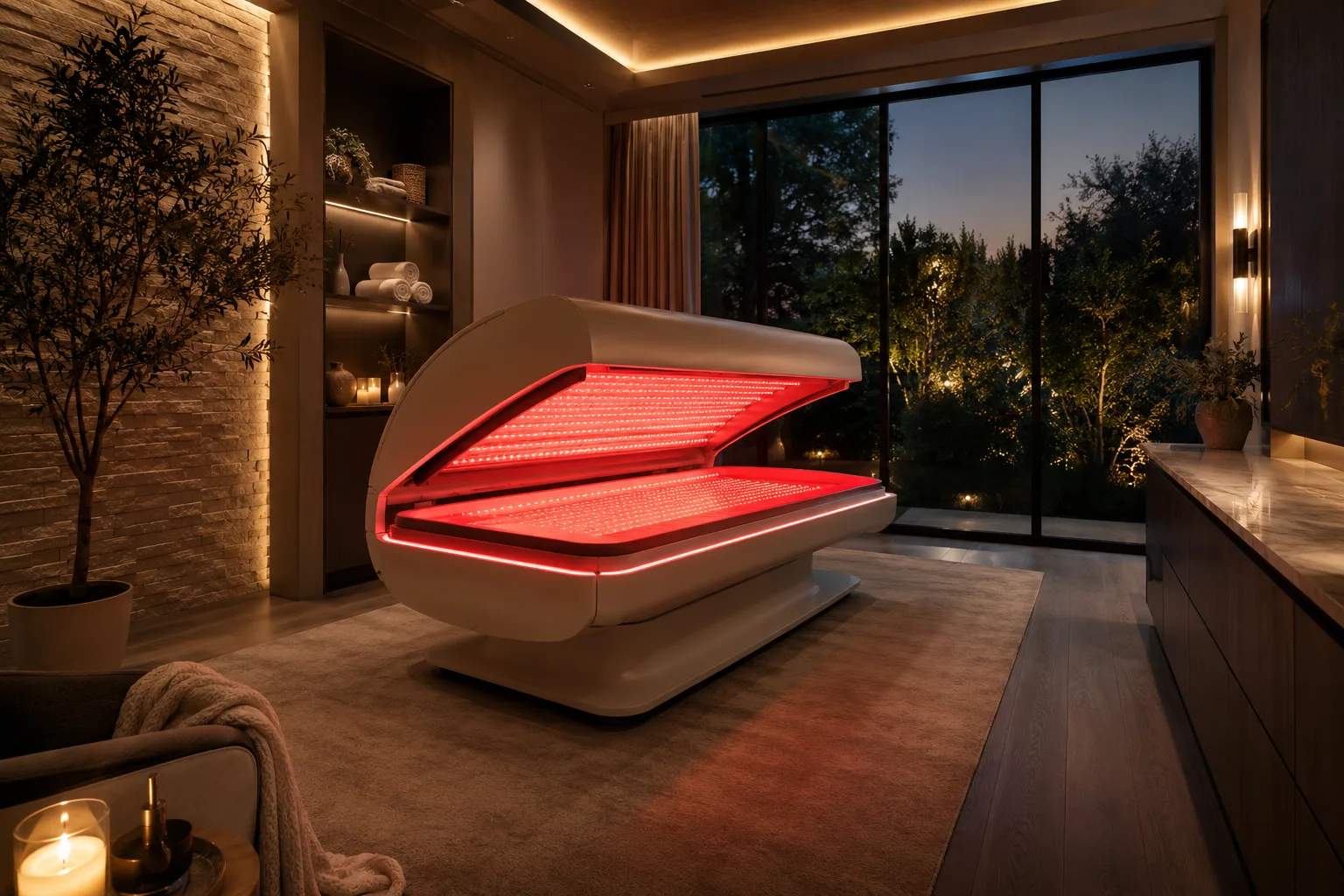 Full body red light therapy